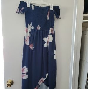 Off the shoulder dress